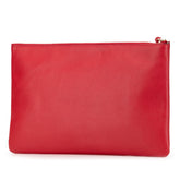 Calfskin Bamboo Tassel Clutch